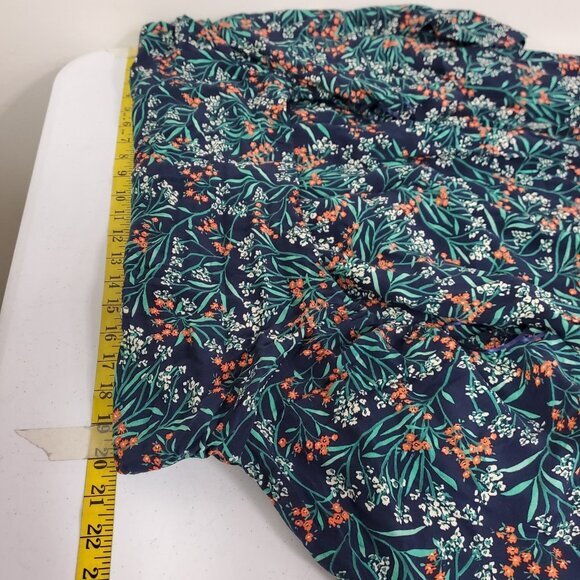 Lost + Wander Womens Prairie‎ Dark Cottagecore Floral Dress Size 2X Puff Sleeve - Picture 11 of 14
